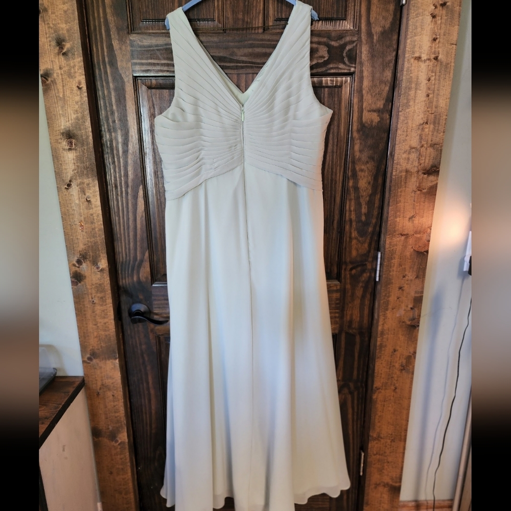 Azazie Bridesmaid Dress - Flora Style in Dusty Sage